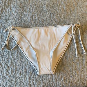 Burberry white swimsuit bottoms